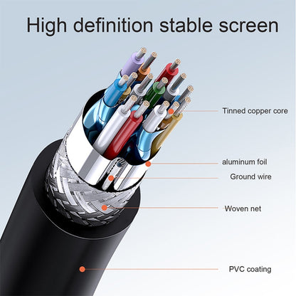 เวอร์ชัน 1.4 สายเคเบิลขดตัวผู้แบบ Micro HDMI ชุบทองเป็น HDMI ตัวผู้ รองรับ 3D / อีเธอร์เน็ต ความยาว: 60 ซม. (สามารถขยายได้สูงสุด 2 ม.), Micro HDMI AM to HDMI AM