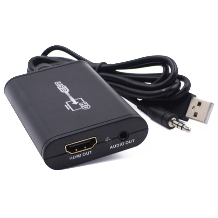 USB 2.0 ถึง HDMI HD Video Leader สำหรับ HDTV รองรับ Full HD 1080P, USB 2.0