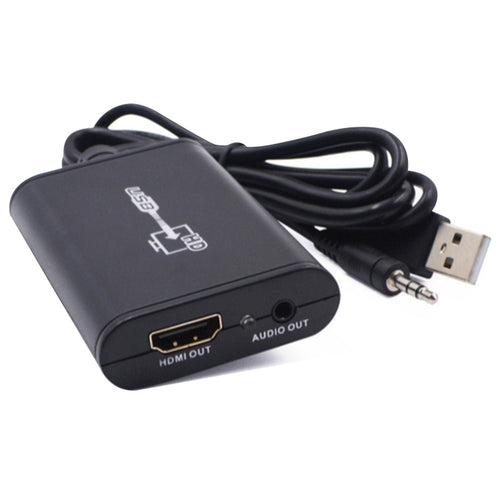 USB 2.0 ถึง HDMI HD Video Leader สำหรับ HDTV รองรับ Full HD 1080P, USB 2.0