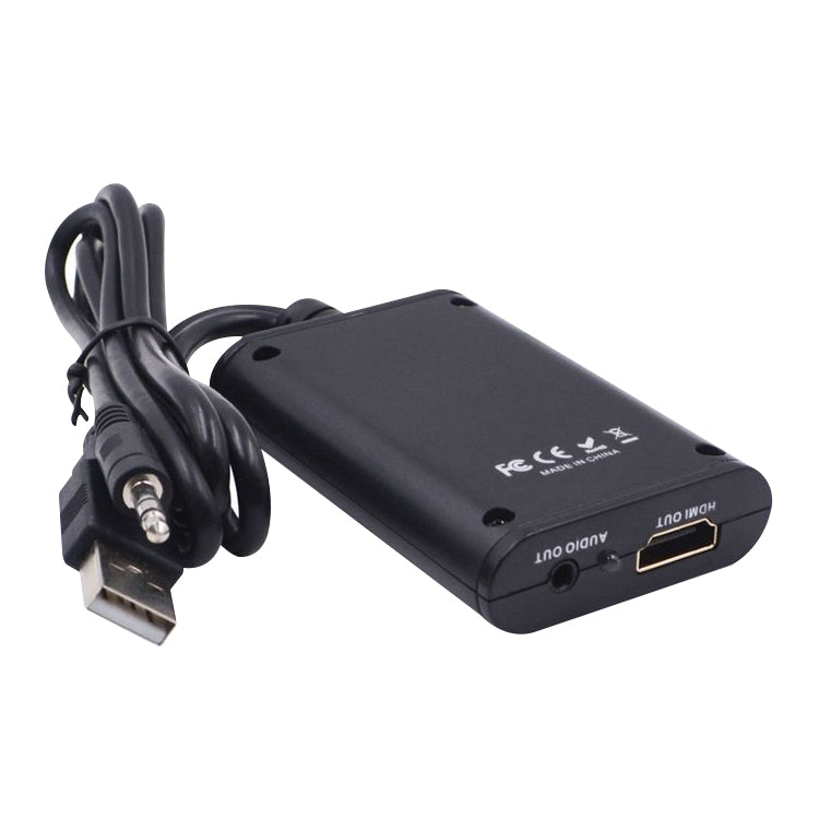 USB 2.0 ถึง HDMI HD Video Leader สำหรับ HDTV รองรับ Full HD 1080P, USB 2.0