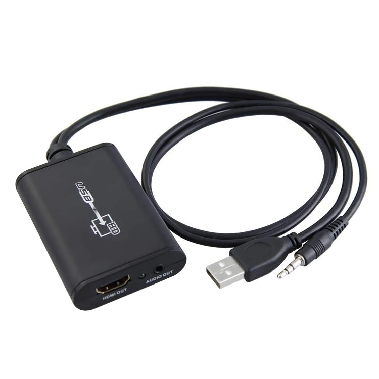 USB 2.0 ถึง HDMI HD Video Leader สำหรับ HDTV รองรับ Full HD 1080P, USB 2.0