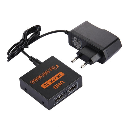 FY1409E Mini V1.3 UHD 4K x 2K 3D 1 x 2 ตัวแยกสัญญาณ HDMI, HDMI V1.3