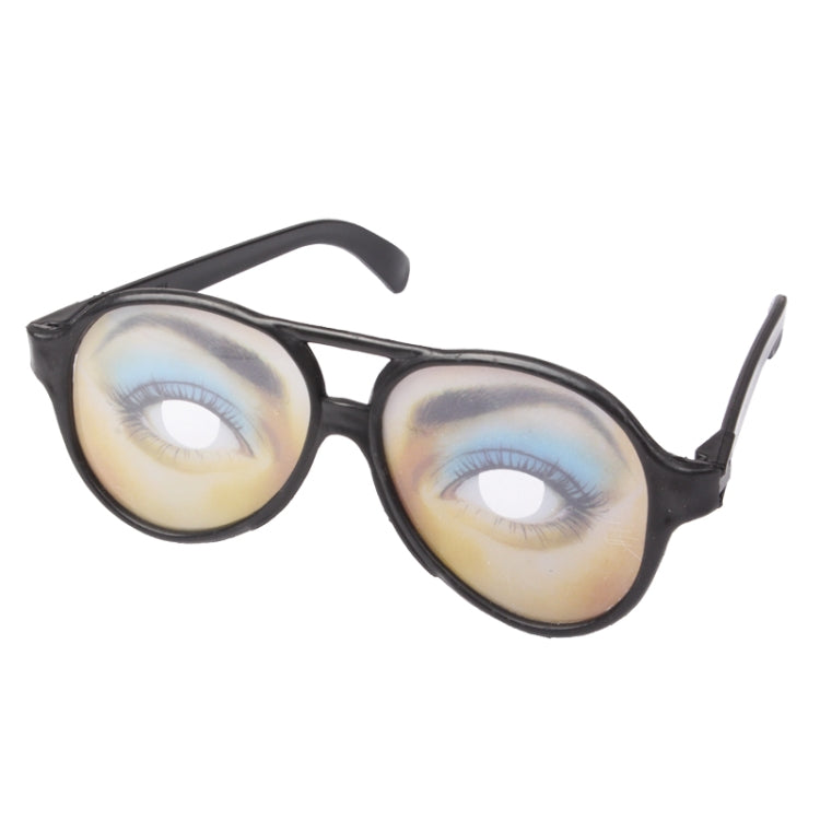 แว่นตาตลกตลกพลาสติกพร้อมกรอบสีดำ, Joke Glasses