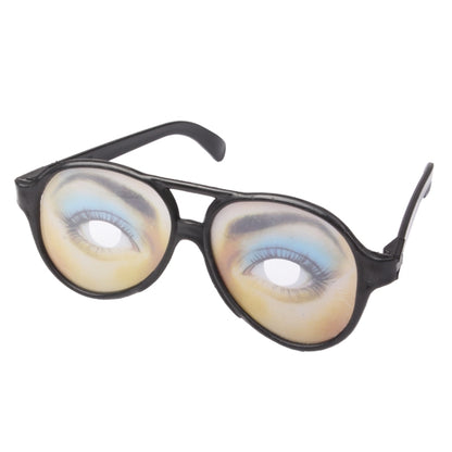 แว่นตาตลกตลกพลาสติกพร้อมกรอบสีดำ, Joke Glasses
