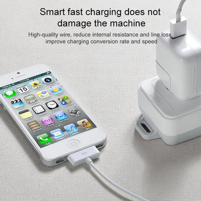 สายซิงค์ข้อมูล 30 พิน 3 ม. สำหรับ iPhone / iPad ความยาว: 3 ม