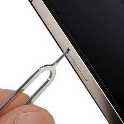 100 ชิ้นซิมการ์ดที่ใส่ถาด Eject Pin เครื่องมือสำคัญสำหรับ iPhone, Galaxy, Huawei, Xiaomi, HTC และโทรศัพท์สมาร์ทอื่น ๆ, 100 PCS Pin Key Tool