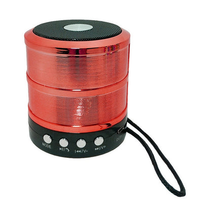 S28 Metal Mobile Bluetooth Stereo Portable Speaker พร้อมฟังก์ชันการโทรแบบแฮนด์ฟรี, S28
