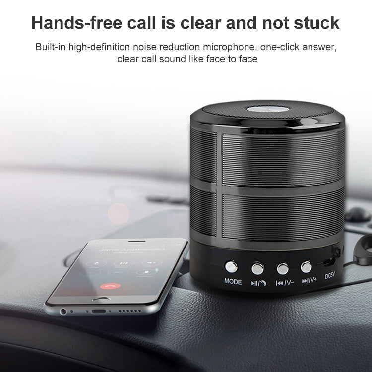 S28 Metal Mobile Bluetooth Stereo Portable Speaker พร้อมฟังก์ชันการโทรแบบแฮนด์ฟรี, S28