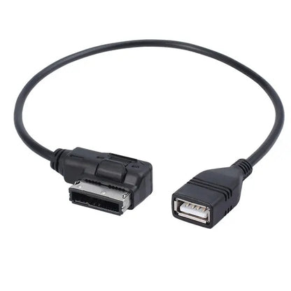 สายเคเบิลอะแดปเตอร์เสียงดิจิตอลมัลติมีเดีย AMI เป็น USB สำหรับ Audi, AMI to USB Adapter Cable