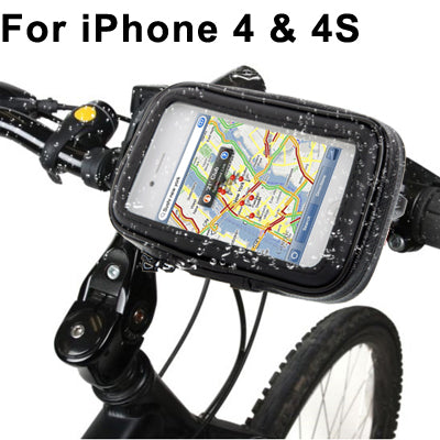 ตัวยึดจักรยานและกันน้ำ / กันทราย / กันหิมะ / กันฝุ่นเคสสัมผัสแกร่งสำหรับ iPhone 4 และ 4S , Galaxy S III mini / i8190 ,Galaxy Ace / S5830