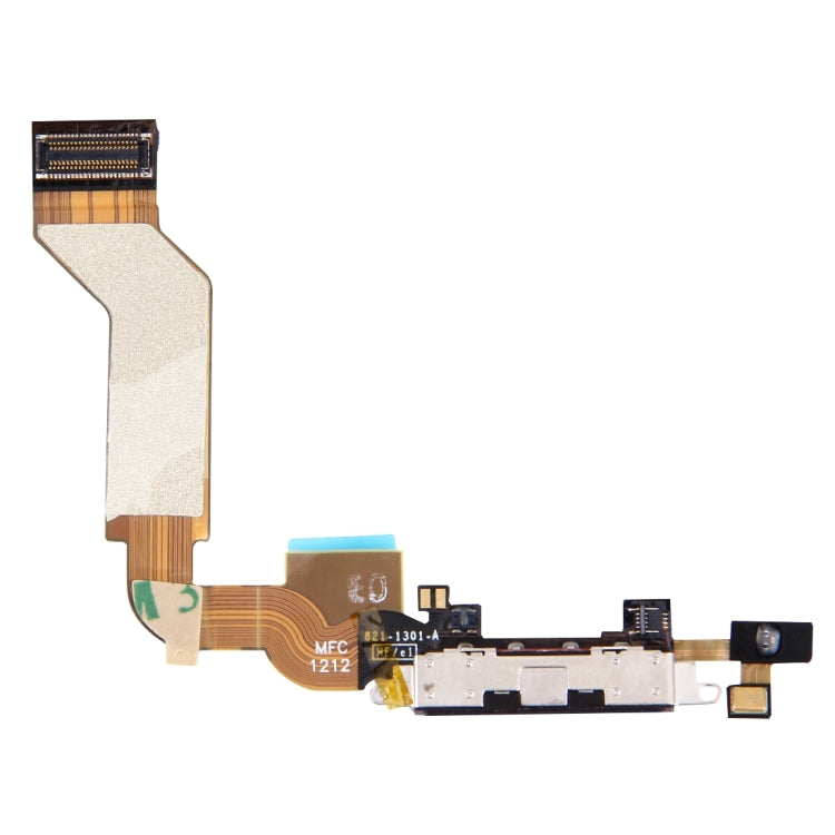 Original Dock Connector การชาร์จพอร์ต Flex Cable สำหรับ iPhone 4S, For iPhone 4S