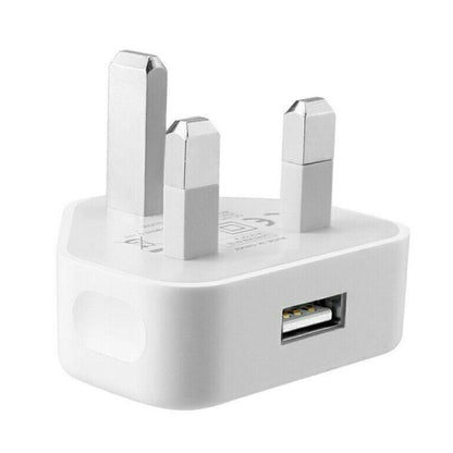 อะแดปเตอร์ชาร์จ USB 5V / 1A (US Plug) สำหรับ iPhone, Galaxy, Huawei, Xiaomi, LG, HTC และสมาร์ทโฟนอื่น ๆ อุปกรณ์ชาร์จใหม่ได้, UK Plug, EU Plug
