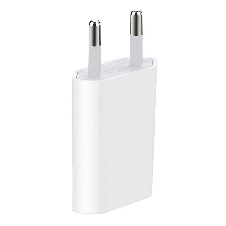 คุณภาพสูง 5V / 1A EU Plug USB Charger Adapter สำหรับ iPhone, Galaxy, Huawei, Xiaomi, LG, HTC และโทรศัพท์สมาร์ทอื่น ๆ อุปกรณ์ชาร์จใหม่ได้