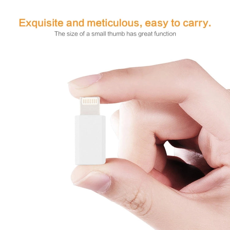 Micro 5 Pin USB ถึง 8 Pin Charge & Data Transfer Adapter, Micro 5 Pin USB