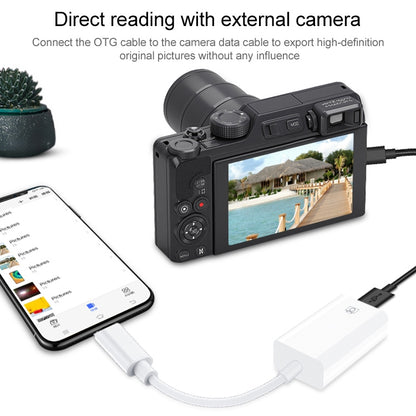ชุดเชื่อมต่อ USB OTG (10 ซม.)