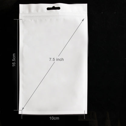ถุง Ziplock จำนวน 500 ชิ้น, กระเป๋าผนึกสำหรับซองหนังของ iPhone 6 & 6 Plus, iPhone 5 & 5S, ขนาด: 19.9 ซม. x 12 ซม.;ขนาดด้านใน: 16.5ซม.x 10ซม, 19.9cm x 12cm