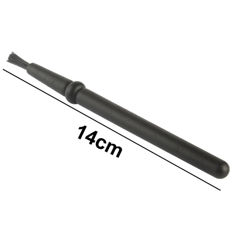 แปรงทำความสะอาดป้องกันไฟฟ้าสถิตย์ด้ามจับกลม ยาว 14ซม, Length: 14cm