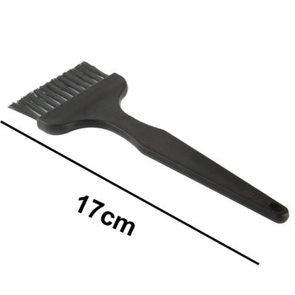 ชิ้นส่วนอิเล็กทรอนิกส์ 12 Beam Flat Handle แปรงทำความสะอาดป้องกันไฟฟ้าสถิตย์, ความยาว: 17 ซม, Length: 17cm