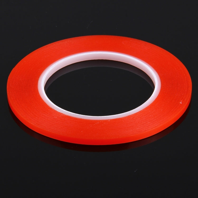 เทปกาวสองหน้ากว้าง 5 มม. สำหรับ iPhone / Samsung / HTC โทรศัพท์มือถือ Touch Panel Repair ความยาว: 25 ม., Width: 5mm(Red)