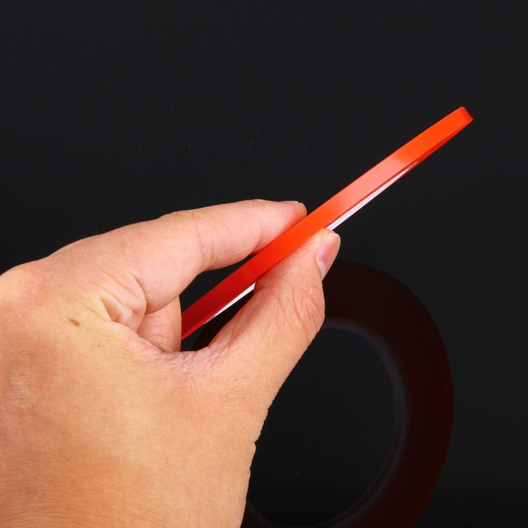 เทปกาวสองหน้ากว้าง 5 มม. สำหรับ iPhone / Samsung / HTC โทรศัพท์มือถือ Touch Panel Repair ความยาว: 25 ม., Width: 5mm(Red)
