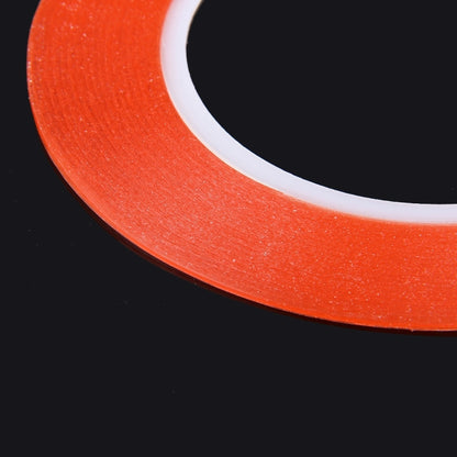 เทปกาวสองหน้ากว้าง 1 มม. สำหรับ iPhone / Samsung / HTC โทรศัพท์มือถือ Touch Panel Repair ความยาว: 25 ม., Width: 1mm(Red)