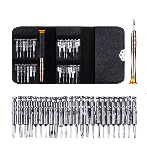 ชุดไขควงอิเล็กทรอนิกส์ที่มีความแม่นยำบรรจุภัณฑ์ SHE-K 25 in 1, 25 in 1