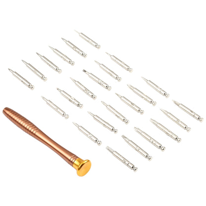 ชุดไขควงอิเล็กทรอนิกส์ที่มีความแม่นยำบรรจุภัณฑ์ SHE-K 25 in 1, 25 in 1