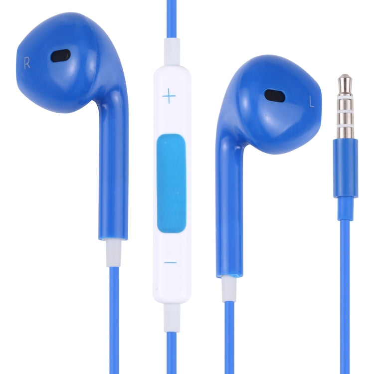 EarPods หูฟังแบบมีสาย เอียร์บัดพร้อมระบบควบคุมแบบใช้สายและไมโครโฟน, White, Rose Gold, Red, Blue, Black, Green, Orange, Magenta