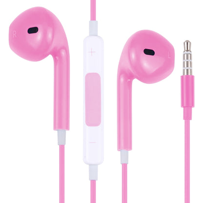 EarPods หูฟังแบบมีสาย เอียร์บัดพร้อมระบบควบคุมแบบใช้สายและไมโครโฟน, White, Rose Gold, Red, Blue, Black, Green, Orange, Magenta