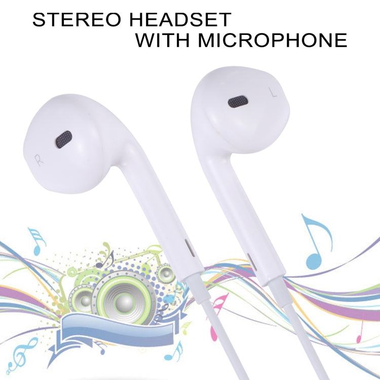 EarPods หูฟังแบบมีสาย เอียร์บัดพร้อมระบบควบคุมแบบใช้สายและไมโครโฟน, White, Rose Gold, Red, Blue, Black, Green, Orange, Magenta