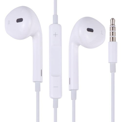 EarPods หูฟังแบบมีสาย เอียร์บัดพร้อมระบบควบคุมแบบใช้สายและไมโครโฟน, White, Rose Gold, Red, Blue, Black, Green, Orange, Magenta