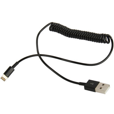 USB Sync Data / สายชาร์จแบบขดสำหรับ iPhone, iPad