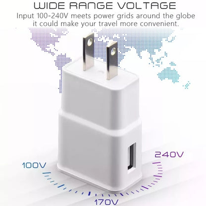 สายชาร์จซิงค์ + ปลั๊กชาร์จสำหรับเดินทางของสหรัฐอเมริกาสำหรับ iPad, iPhone, Galaxy, Huawei, Xiaomi, LG, HTC และสมาร์ทโฟนอื่น ๆ อุปกรณ์ชาร์จใหม่ได้, US Plug