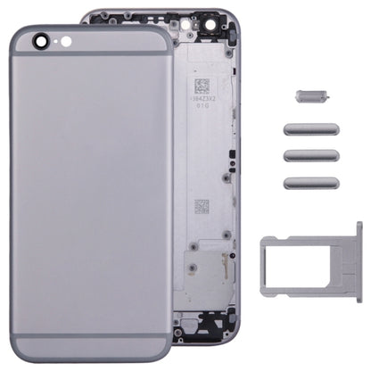ฝาครอบที่อยู่อาศัยแบบเต็มรูปแบบสำหรับ iPhone 6 รวมถึงฝาครอบด้านหลังและถาดใส่การ์ดและปุ่มควบคุมระดับเสียง & ปุ่มเปิด / ปิดเครื่อง & ปุ่มสั่นสวิตช์ปิดเสียง, For iPhone 6(with side kyes)