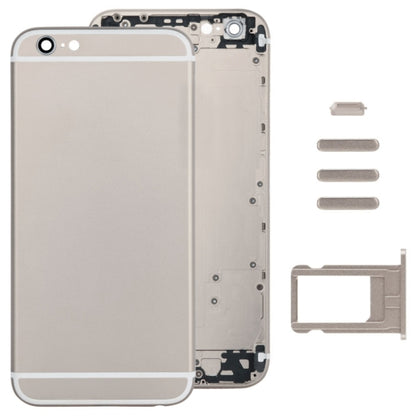 ฝาครอบที่อยู่อาศัยแบบเต็มรูปแบบสำหรับ iPhone 6 รวมถึงฝาครอบด้านหลังและถาดใส่การ์ดและปุ่มควบคุมระดับเสียง & ปุ่มเปิด / ปิดเครื่อง & ปุ่มสั่นสวิตช์ปิดเสียง, For iPhone 6(with side kyes)