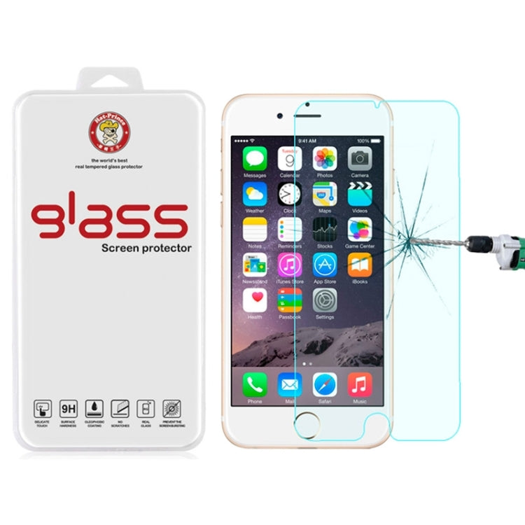 Hat-Prince 0.26mm 9H ความแข็งพื้นผิว 2.5D ฟิล์มกระจกนิรภัยป้องกันการระเบิดสำหรับ iPhone 6