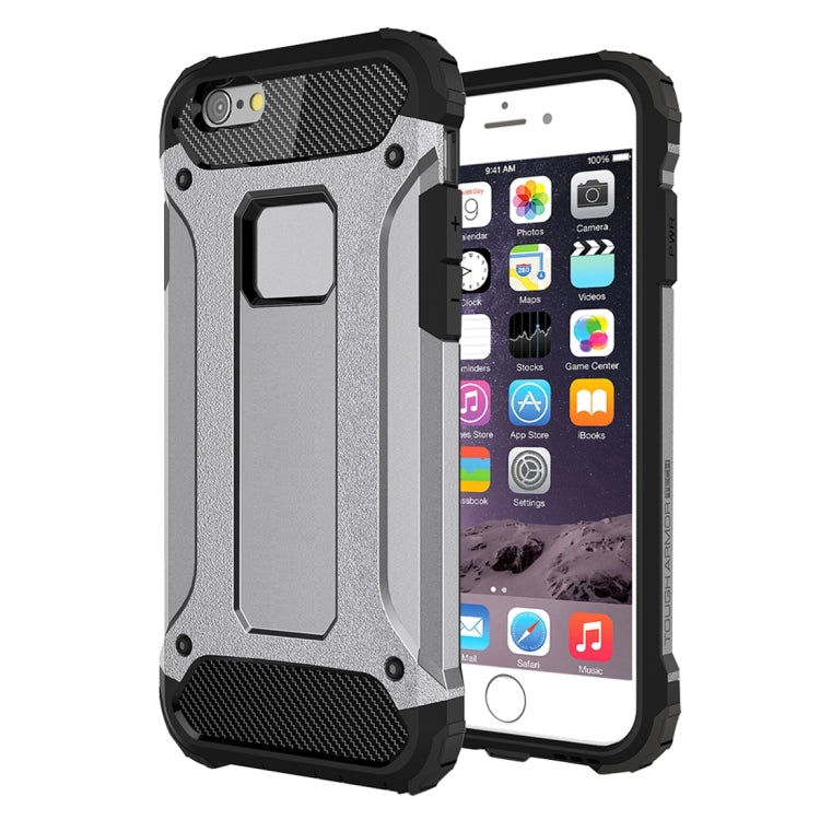 สำหรับ iPhone 6 และ 6s เคส Tough Armor TPU + PC, For 6 & iPhone 6s