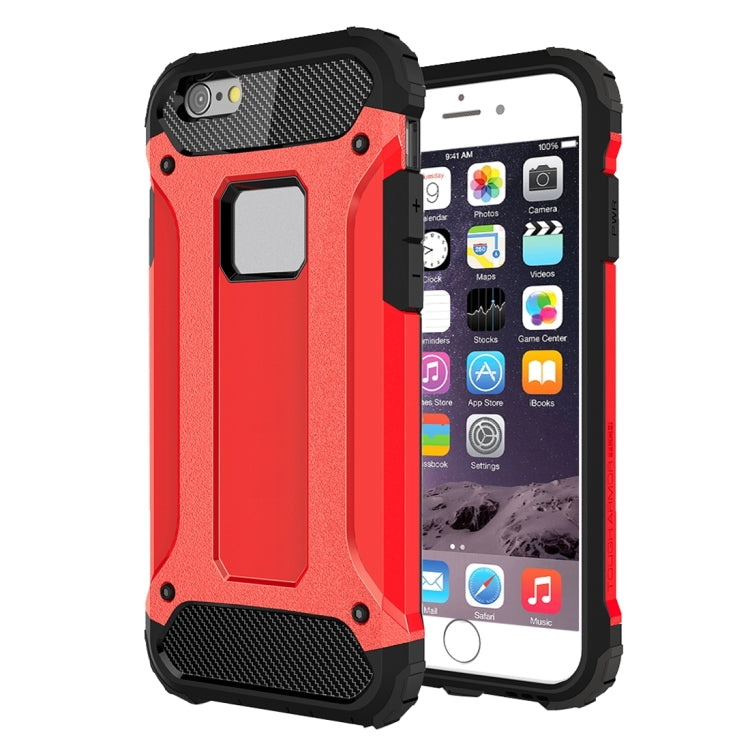 สำหรับ iPhone 6 และ 6s เคส Tough Armor TPU + PC, For 6 & iPhone 6s
