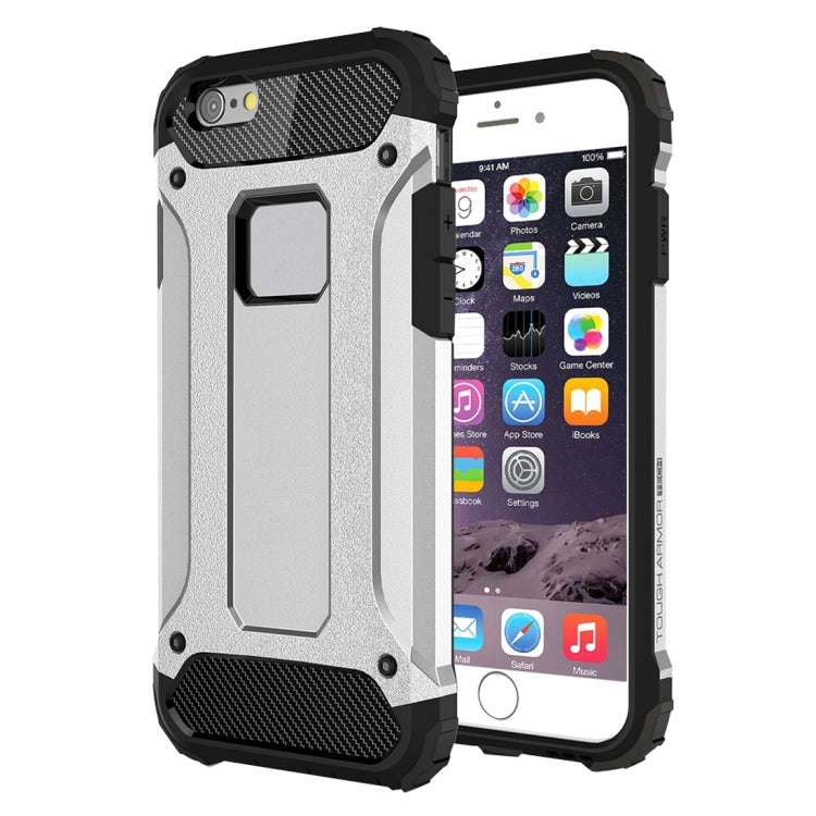 สำหรับ iPhone 6 และ 6s เคส Tough Armor TPU + PC, For 6 & iPhone 6s