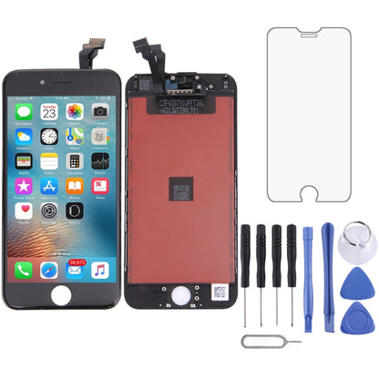 หน้าจอ LCD และชุดประกอบ Digitizer พร้อมกรอบสำหรับ iPhone 6, 3 in 1 for i6 White, For iPhone 6(TFT)