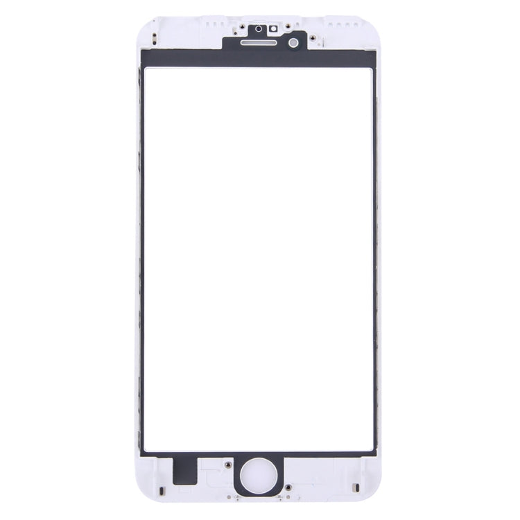 เลนส์กระจกด้านนอกหน้าจอด้านหน้าพร้อมกรอบหน้าจอ LCD ด้านหน้าสำหรับ iPhone 6s Plus, For iPhone 6s Plus (Frame)