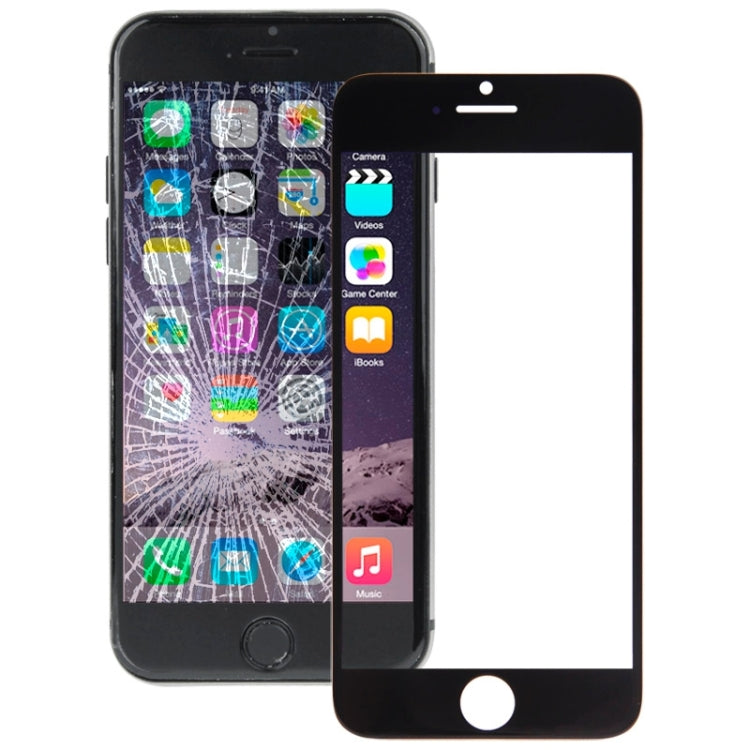 เลนส์กระจกด้านนอกหน้าจอด้านหน้าสำหรับ iPhone 6 Plus, For iPhone 6 Plus