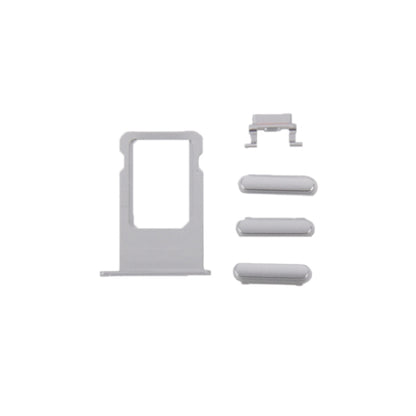 6 in 1 สำหรับ iPhone 6 Plus (ฝาหลัง + ถาดใส่การ์ด + ปุ่มควบคุมระดับเสียง + ปุ่มเปิดปิด + ปุ่มปิดเสียงเครื่องสั่น + ป้าย) ฝาครอบตัวเรือนแบบเต็ม, For 6 Plus, For iPhone 6 Plus (6 in 1), For iPhone 6 Plus(6 in 1)