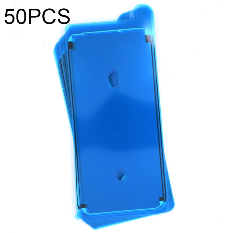 50 ชิ้นสำหรับ iPhone 6s ปะเก็นฝาครอบแบตเตอรี่แหวนห่วงกันน้ำ (สีดำ + สีขาว), 50 PCS For iPhone 6s