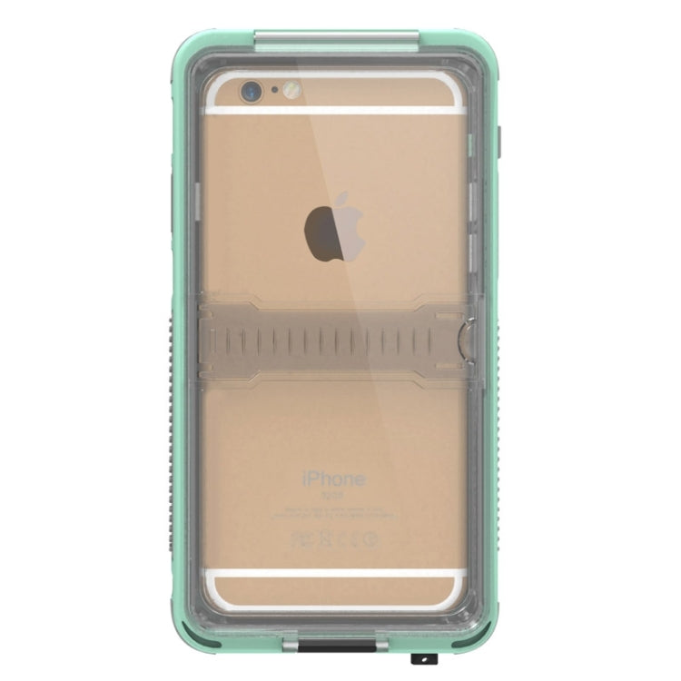 กันน้ำกันฝุ่นกันกระแทก Crushproof Noctilucent เคสพร้อมตัวยึดสำหรับ iPhone 6 และ 6S
