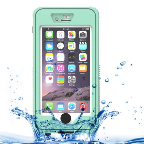 กันน้ำกันฝุ่นกันกระแทก Crushproof Noctilucent เคสพร้อมตัวยึดสำหรับ iPhone 6 และ 6S