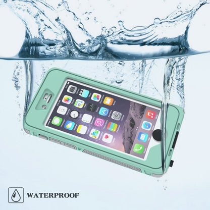 กันน้ำกันฝุ่นกันกระแทก Crushproof Noctilucent เคสพร้อมตัวยึดสำหรับ iPhone 6 และ 6S