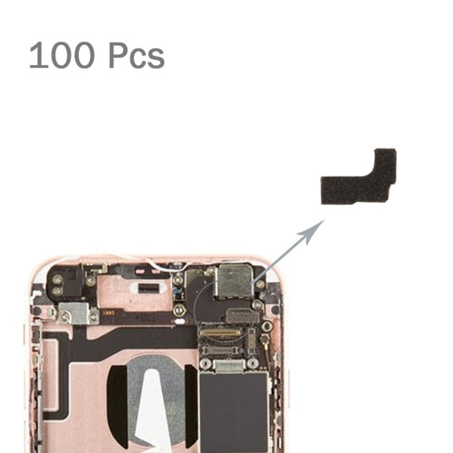 100 ชิ้นสำหรับ iPhone 6s โมดูลกล้องด้านหน้าด้านหลังฟองน้ำโฟม Slice Pads, For iPhone 6s #1