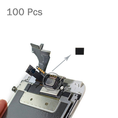 100 ชิ้นสำหรับ iPhone 6s ลำโพงหูฟังฟองน้ำโฟม Slice Pads, For 6s