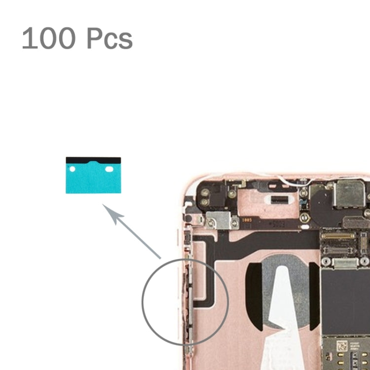 แถบยึดปุ่มปรับระดับเสียง PCS 100 ชิ้นสำหรับ iPhone 6s